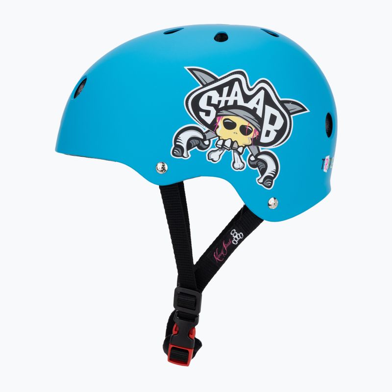 Casco per bambini Triple Eight Youth Lil 8 Staab neon blue 3