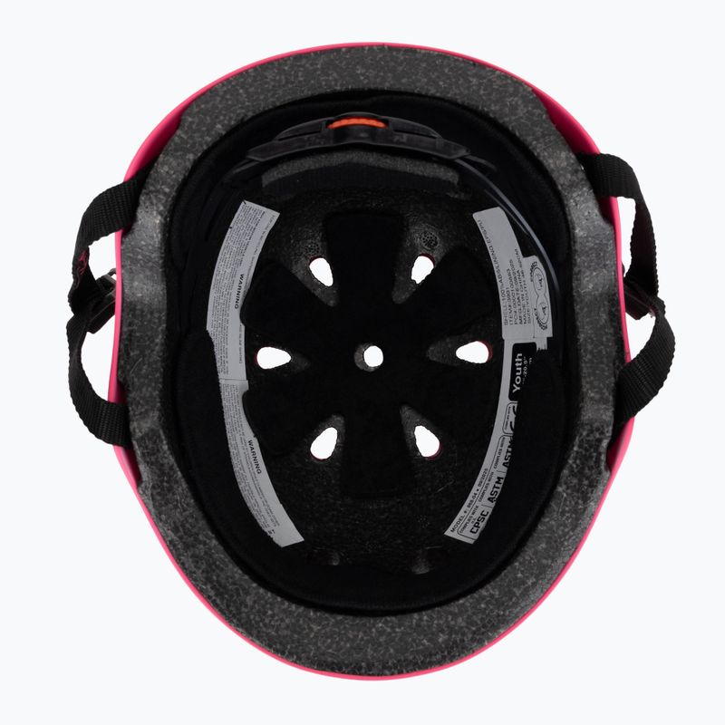 Casco per bambini Triple Eight Youth Lil 8 Staab neon pink 5