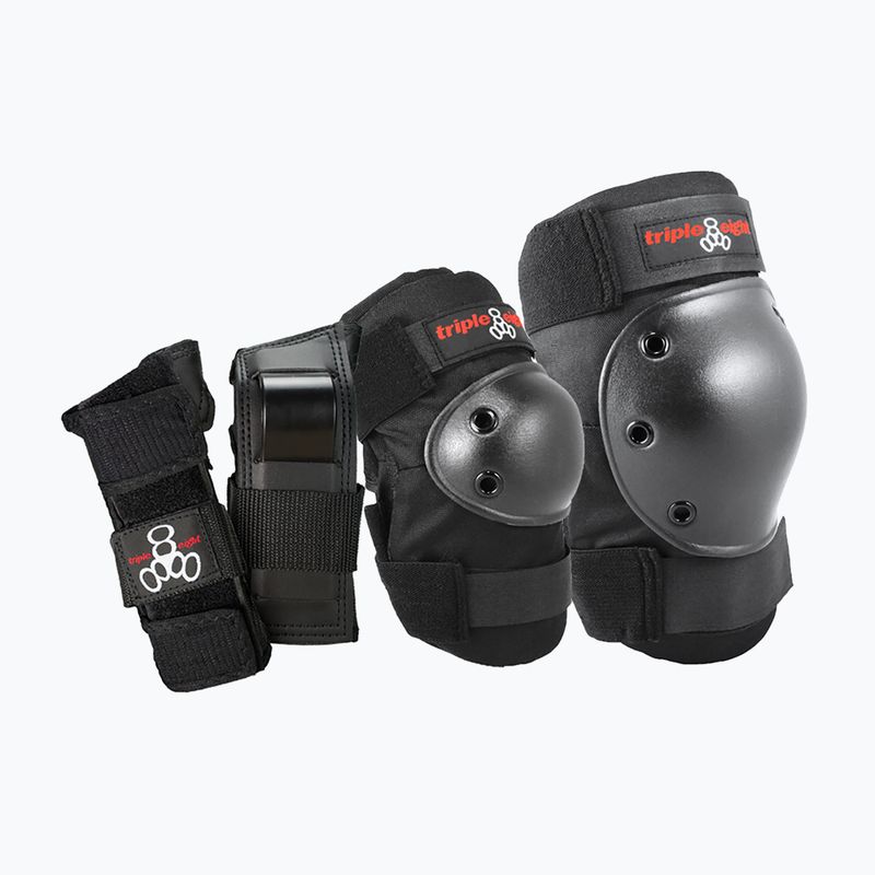 Set di protezioni nere Triple Eight Saver Series