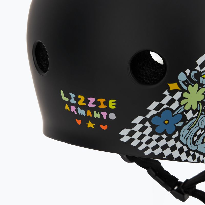 Casco 187 Killer Pads Certificato Lizzie Armanto nero/floreale 7
