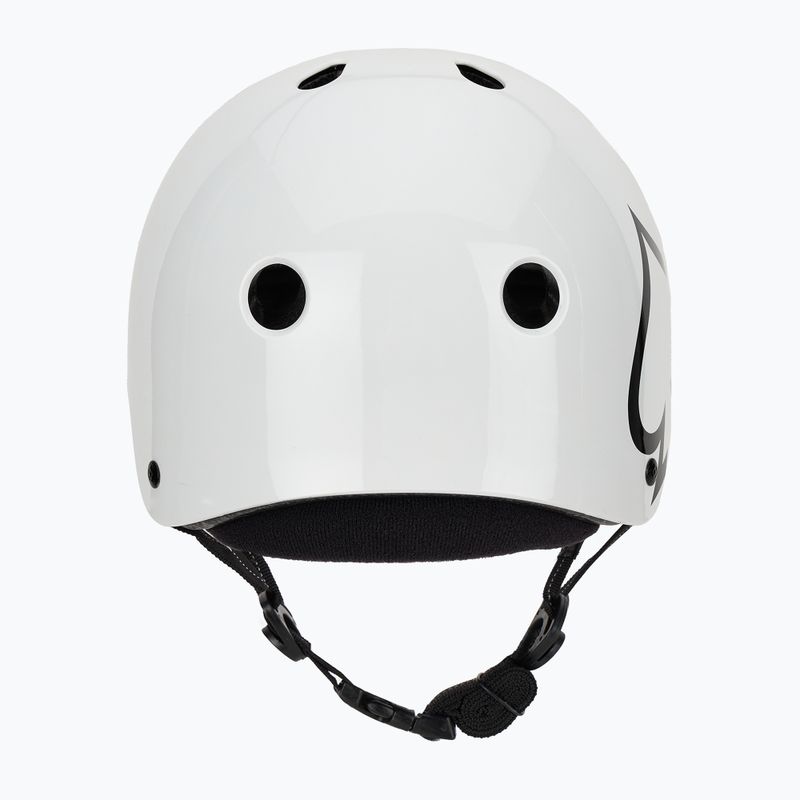 Casco Pro-Tec Low Pro bianco lucido 4