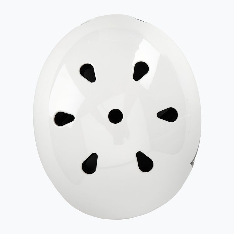 Casco Pro-Tec Low Pro bianco lucido 5