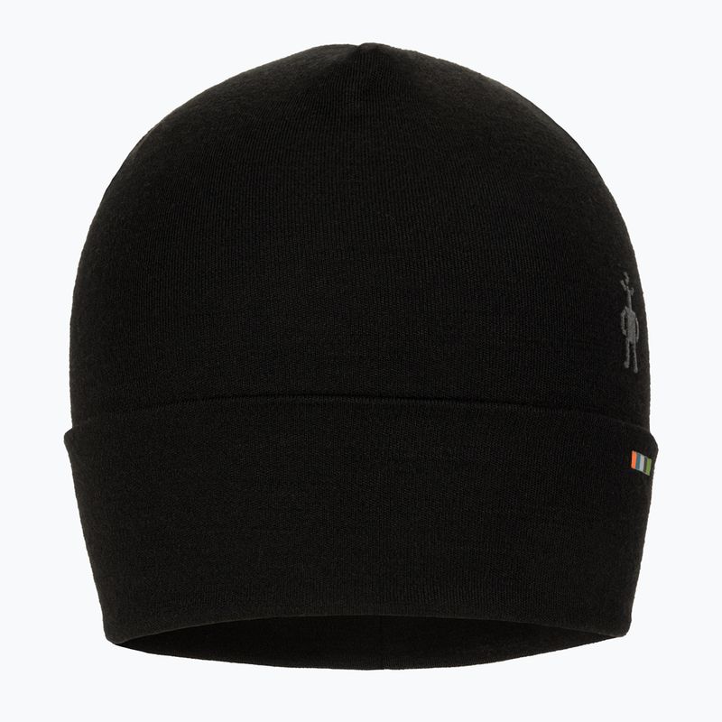 Berretto Smartwool Merino reversibile con polsino nero 2