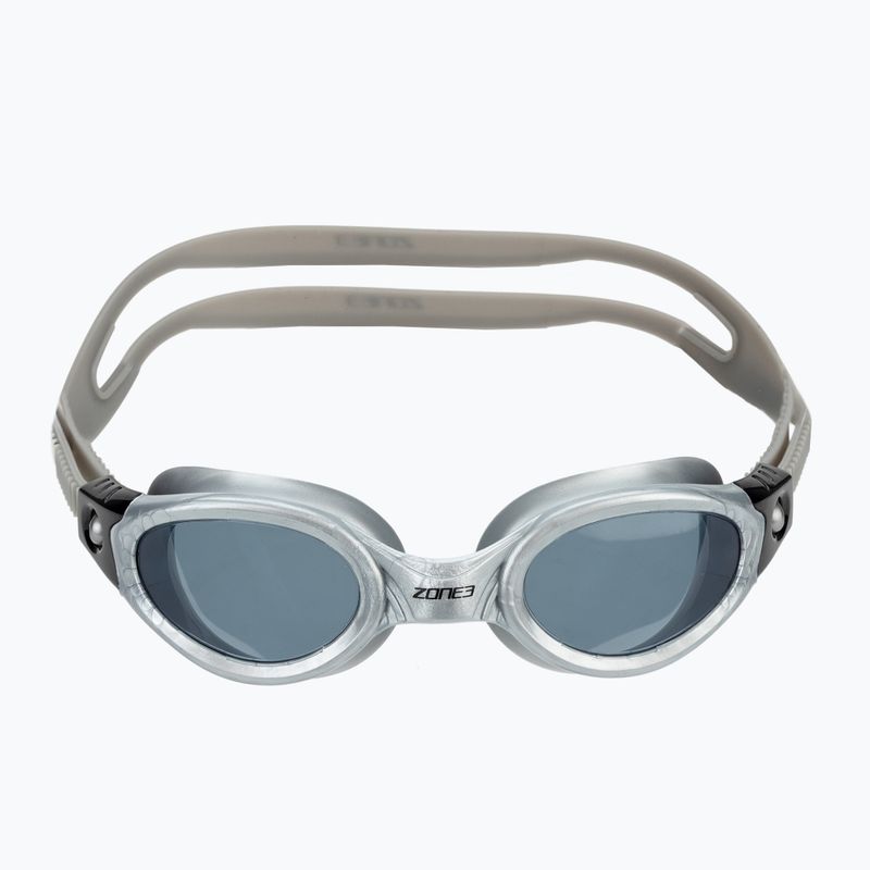 Occhialini da nuoto ZONE3 Apollo Swim silver/black/tinted blue 2