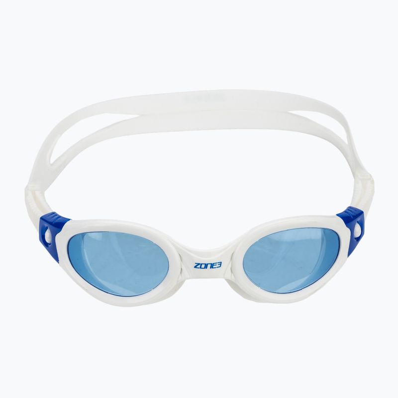 Occhialini da nuoto ZONE3 Apollo Swim white/blue/tinted blue 2