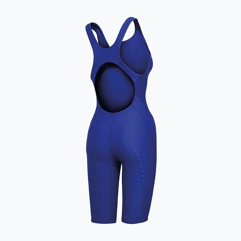 Costume da bagno intero da donna ZONE3 Performance Speed Kneeskin blue/white 2