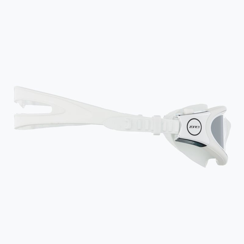 Occhiali da nuoto ZONE3 Vapour bianco/argento 3