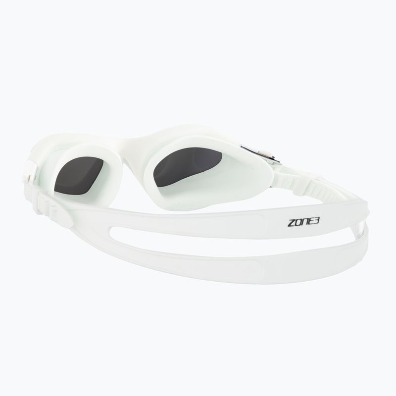 Occhiali da nuoto ZONE3 Vapour bianco/argento 4