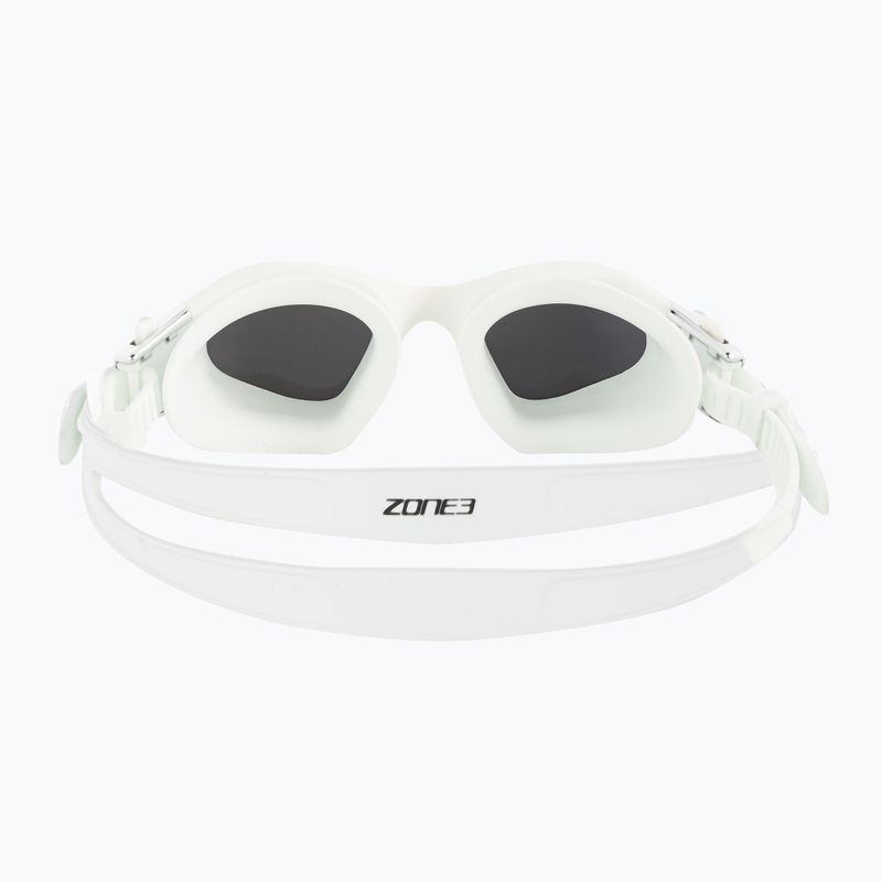 Occhiali da nuoto ZONE3 Vapour bianco/argento 5