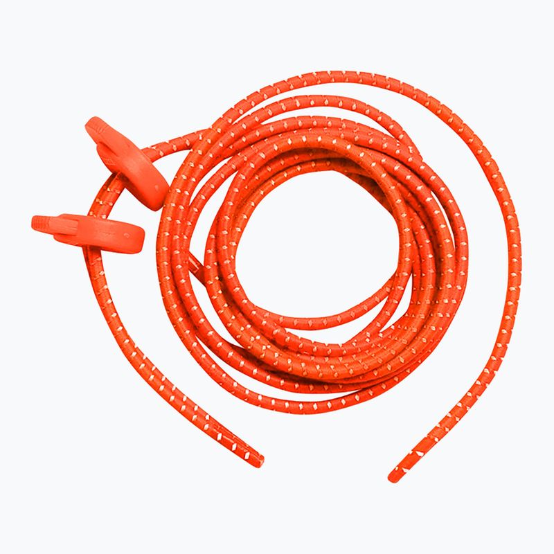 ZONE3 Lacci elastici autobloccanti arancio neon