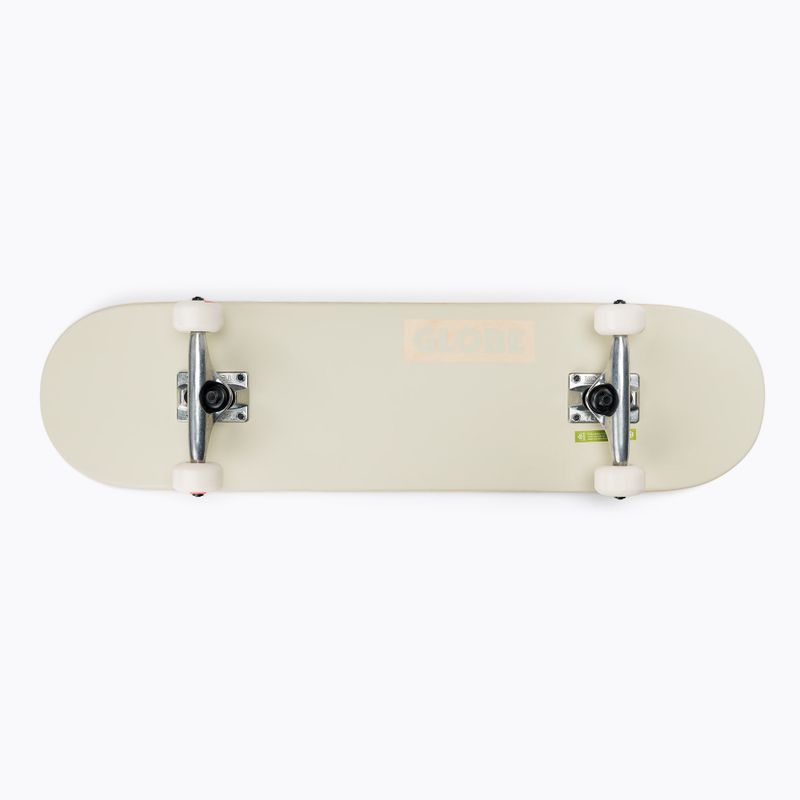 Globe Goodstock, skateboard classico bianco sporco 4