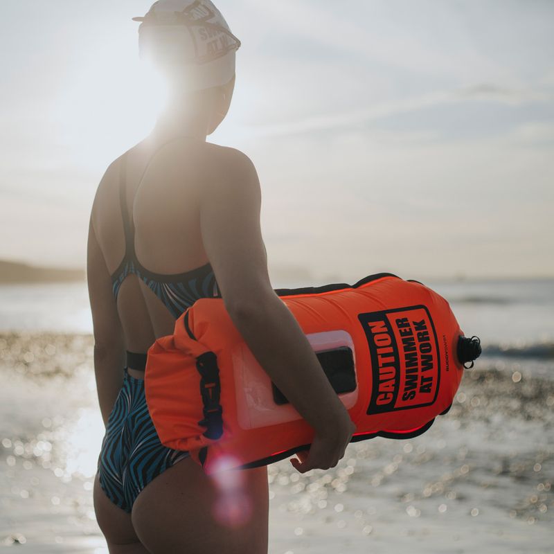 BuddySwim Smartphone Dry Bag boa di assicurazione 28 l arancione 6