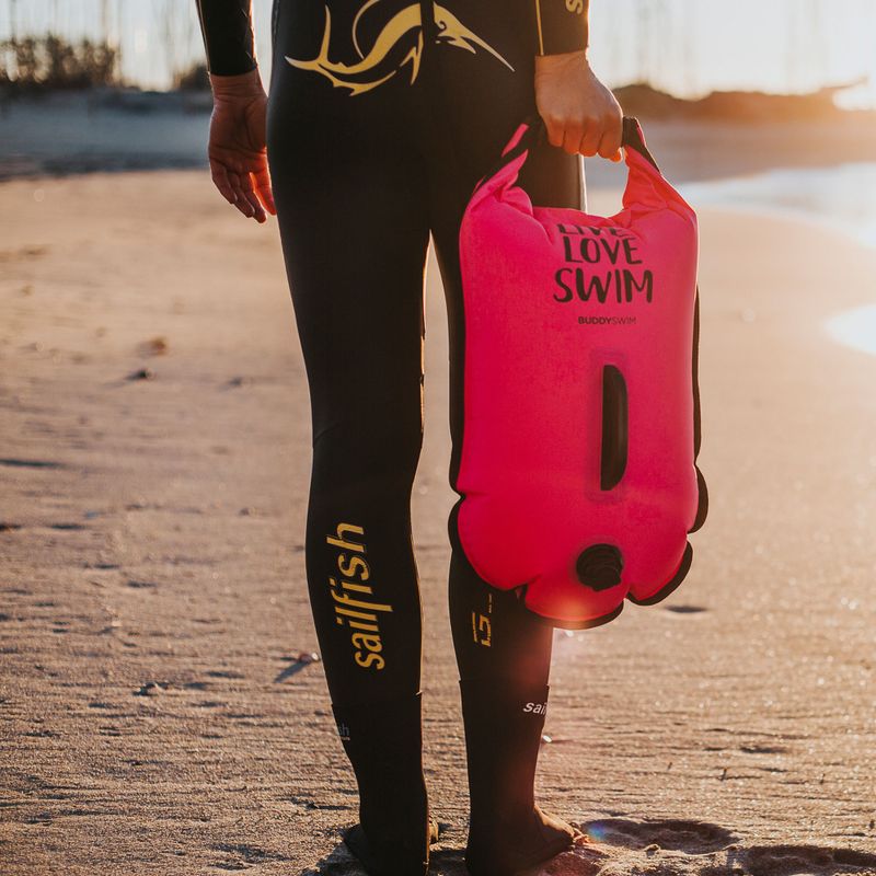 BuddySwim CSW Dry Bag boa di assicurazione 20 l rosa 5