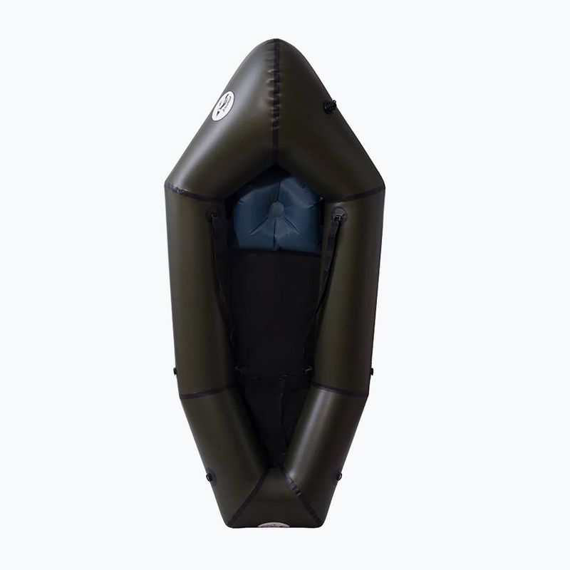 Pinpack Packraft pontone aperto Amundsen II verde scuro