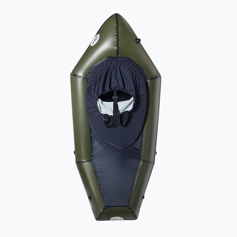 Pinpack Packraft Amundsen II pontone a ponte verde scuro