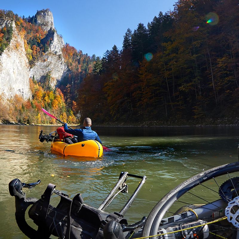 Pinpack Packraft Pontile aperto compatto giallo 9