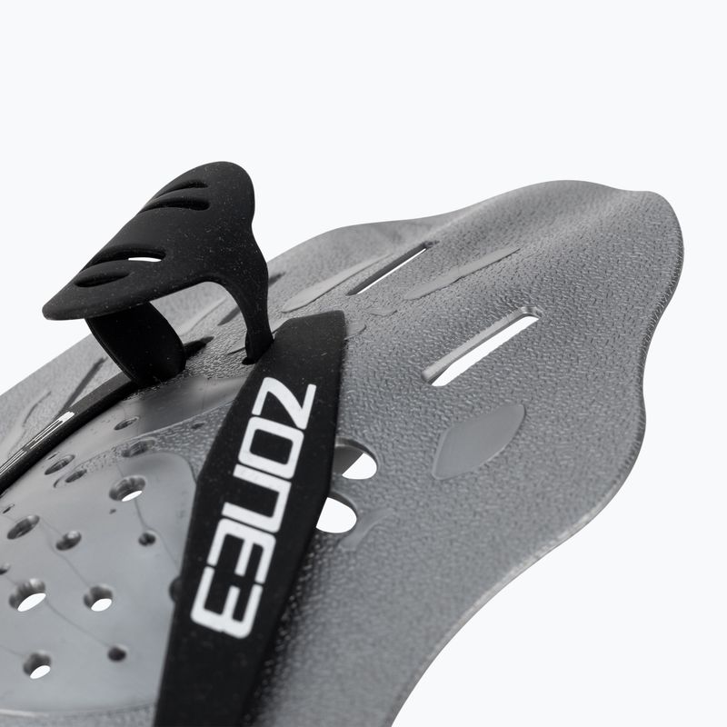 ZONE3 Ergo - palette da nuoto in argento 3