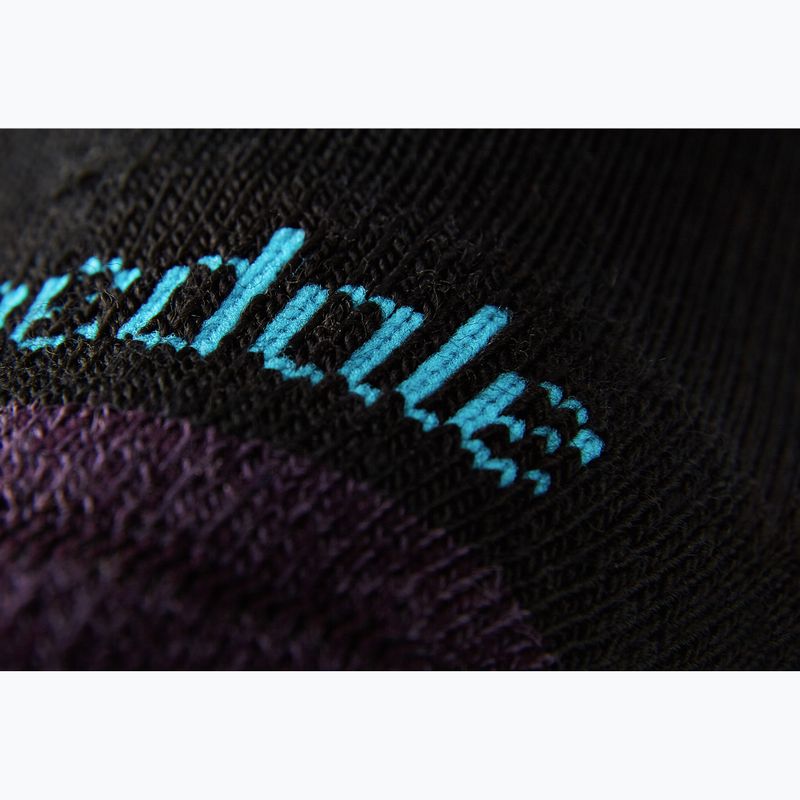 Calzini da donna Bridgedale Lightweight Merino Performance Boot Original black/purple 3