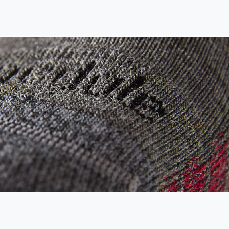 Calze da uomo Bridgedale Lightweight Merino Performance Boot Original grey heather 3