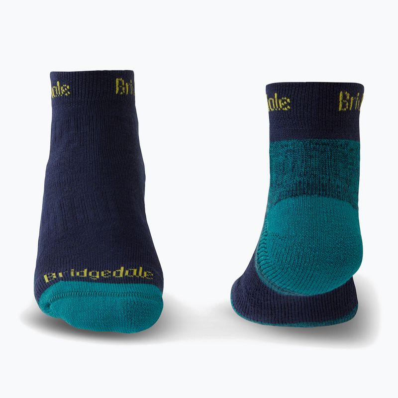 Calzini da uomo Bridgedale Hike Lightweight Performance Ankle petrol/navy 2