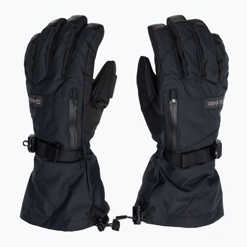 Guanto da snowboard Dakine Leather Titan Gore-Tex da uomo nero 4
