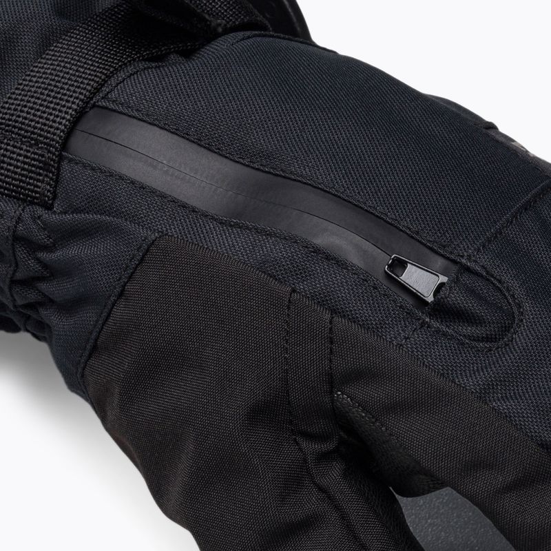 Guanto da snowboard Dakine Leather Titan Gore-Tex da uomo nero 6