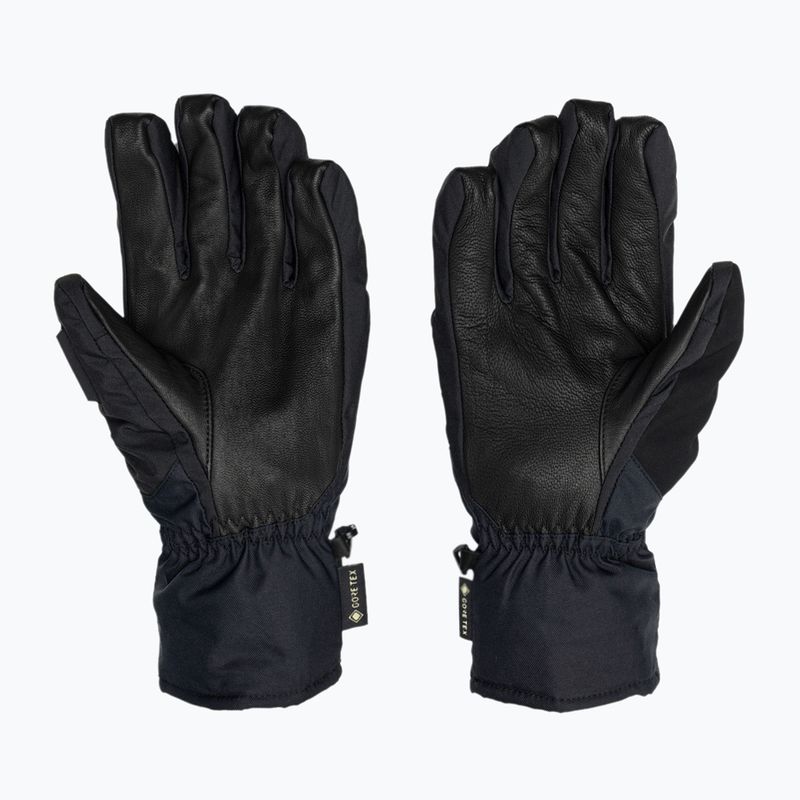 Guanto da snowboard corto da uomo Dakine Leather Titan Gore-Tex nero 2