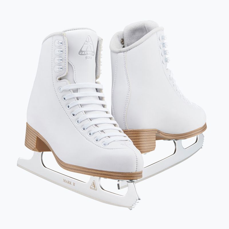Pattini da ghiaccio da donna Jackson Classic 500 Ultima Mark I Blade white 7