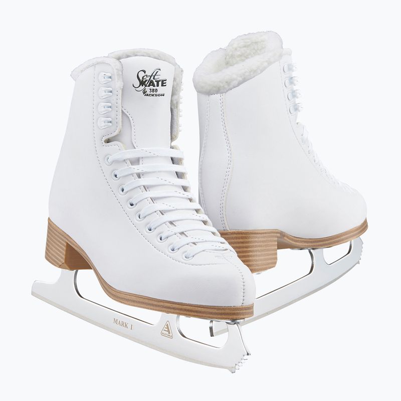 Pattini da ghiaccio da donna Jackson Classic 380 Ultima Mark I Blade white 9