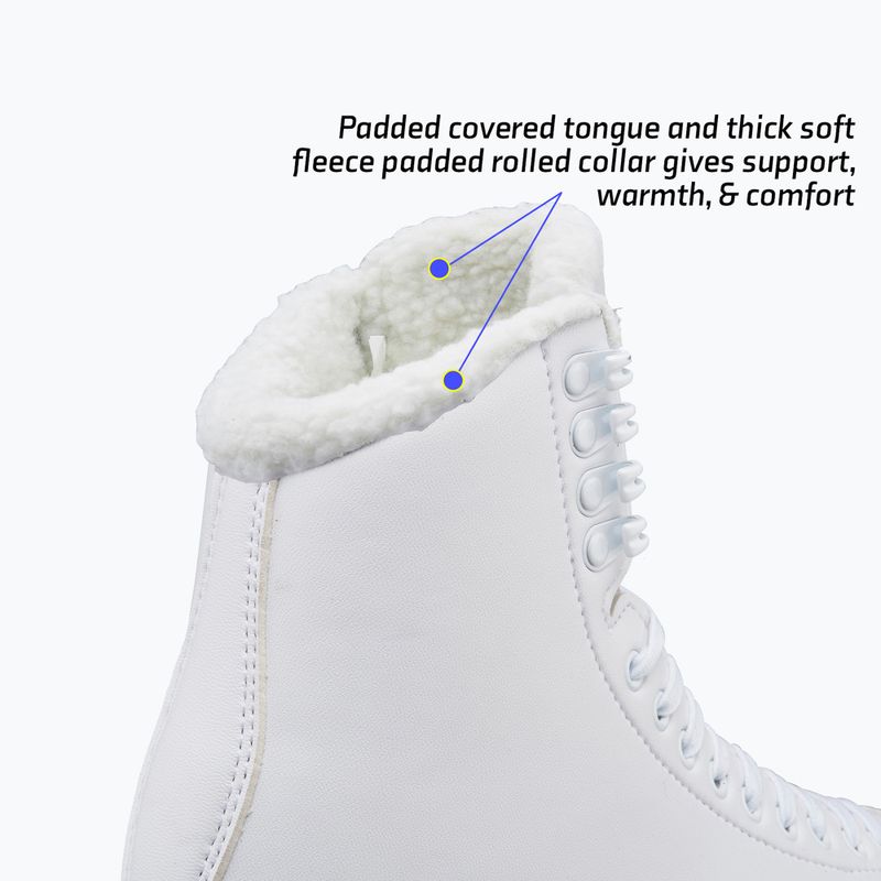 Pattini da ghiaccio da donna Jackson Classic 380 Ultima Mark I Blade white 12