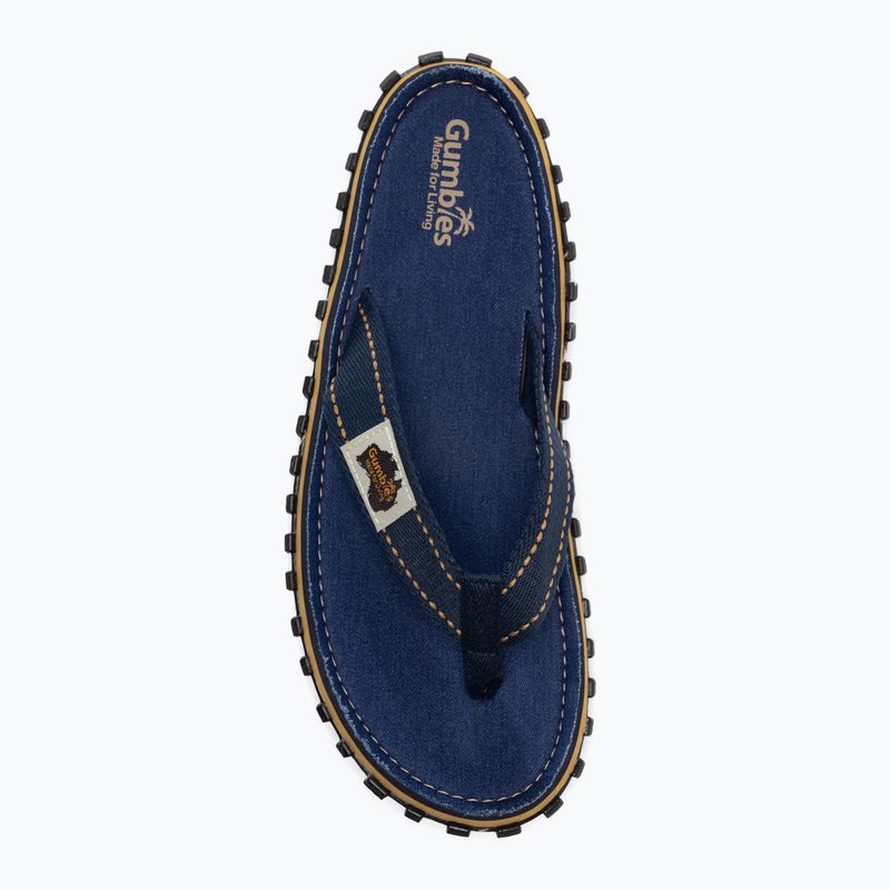 Infradito Gumbies Islander in denim 6