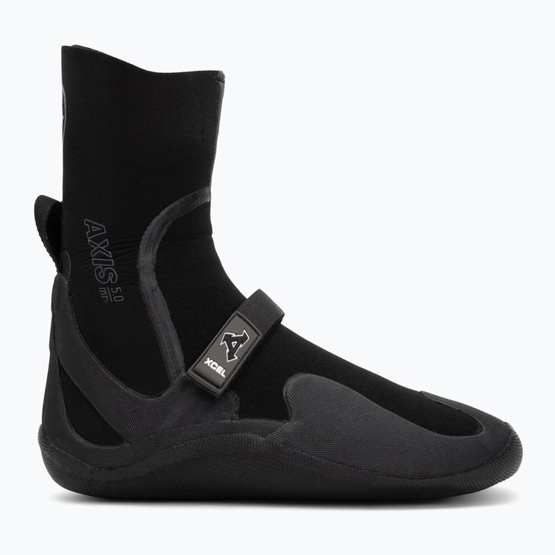 Scarpe in neoprene Xcel Axis Round Toe 5 mm black 2