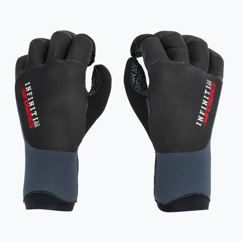 Guanti in neoprene Xcel Xcel Kite 5 Finger 3mm black 2