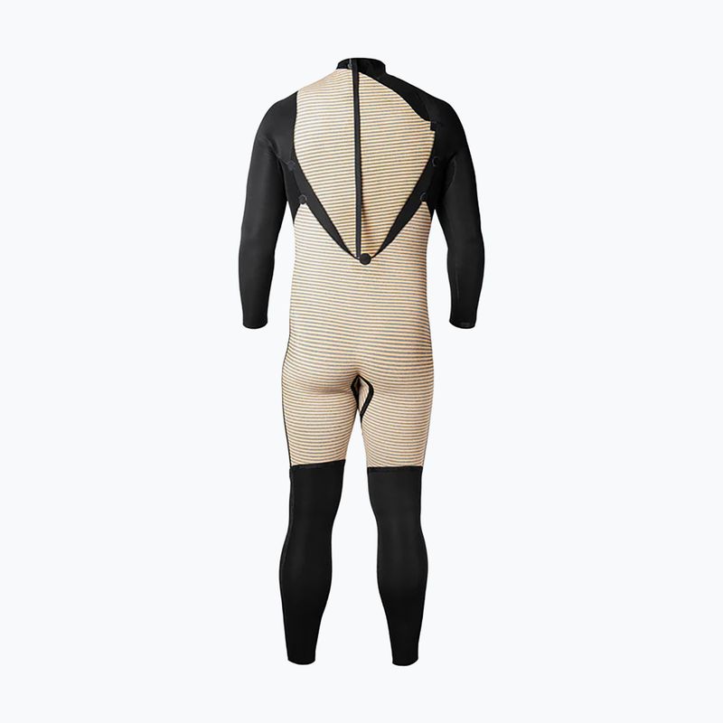 Muta da nuoto uomo Xcel Comp 4/3 mm Back Zip Full black 5