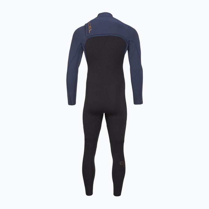 Muta da nuoto uomo Xcel Comp+ 5/4 mm Full black/blue nights 3