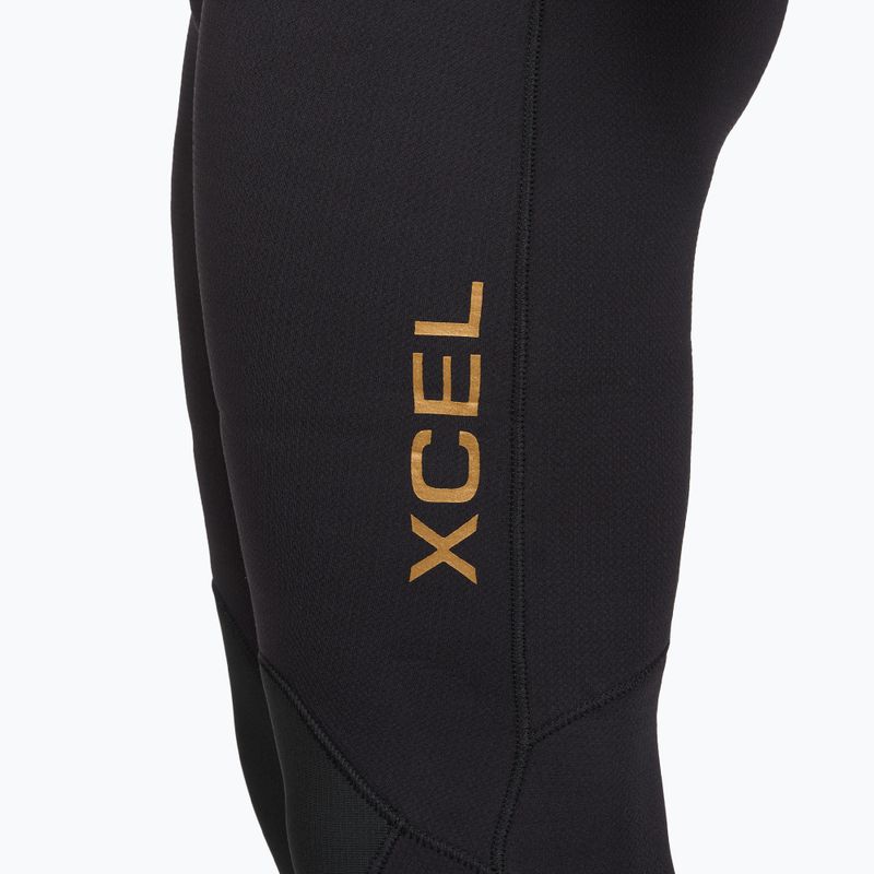 Muta da nuoto uomo Xcel Comp+ 5/4 mm Full black/blue nights 6