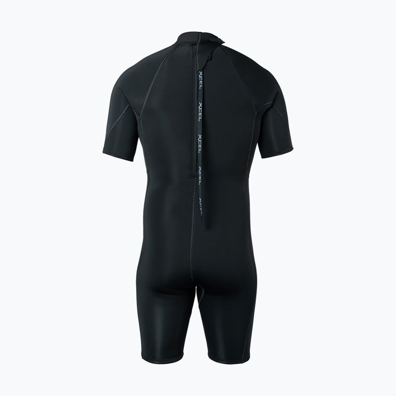 Muta da nuoto uomo Xcel Axis Back Zip Spring 2 mm SS black 2