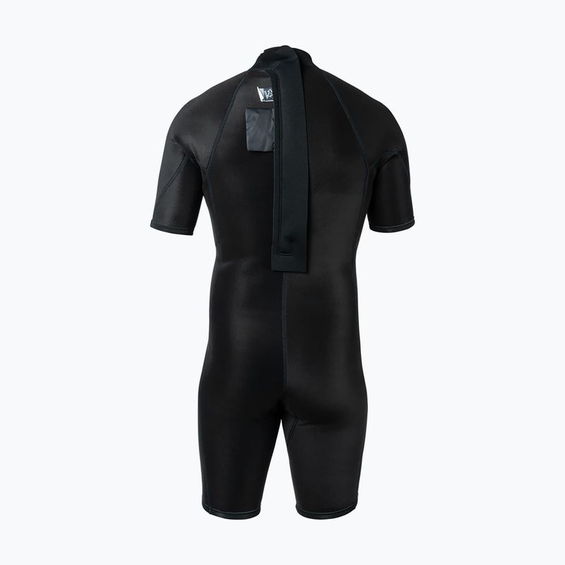 Muta da nuoto uomo Xcel Axis Back Zip Spring 2 mm SS black 4