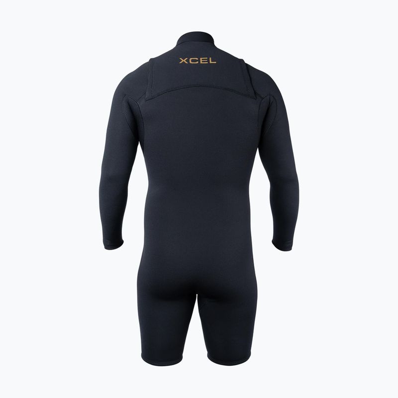 Muta da nuoto uomo Xcel Comp+ Spring 2/1,5 mm LS black 2