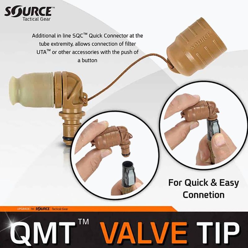Boccaglio per Source Tactical Helix Valve coyote 3
