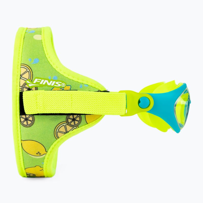 Occhialini da nuoto FINIS per bambini DragonFlys limone/chiaro 3