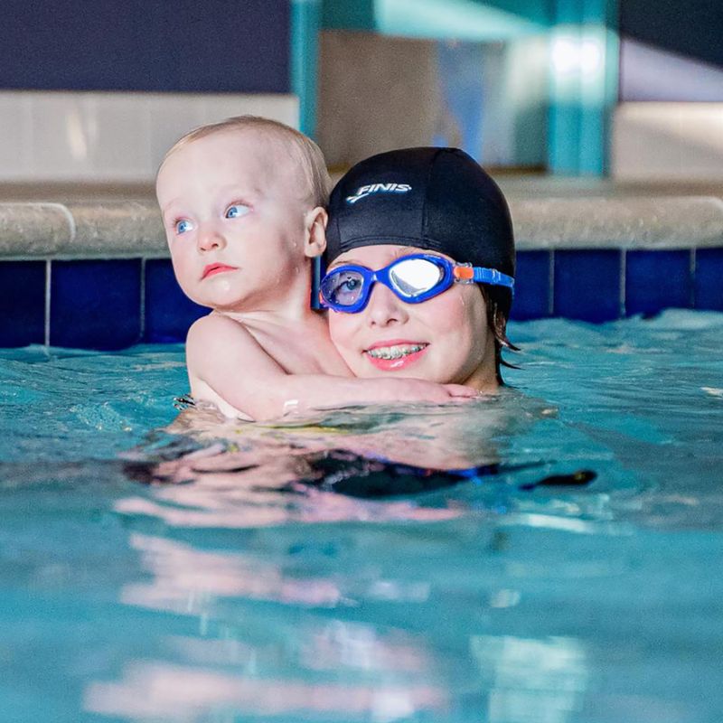 Occhialini da nuoto FINIS Betta Goggle blue/blue 2