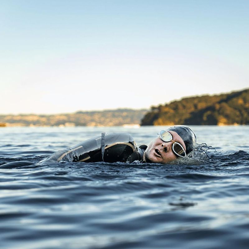 Occhialini da nuoto FINIS Aliance Goggle aqua mirror 5