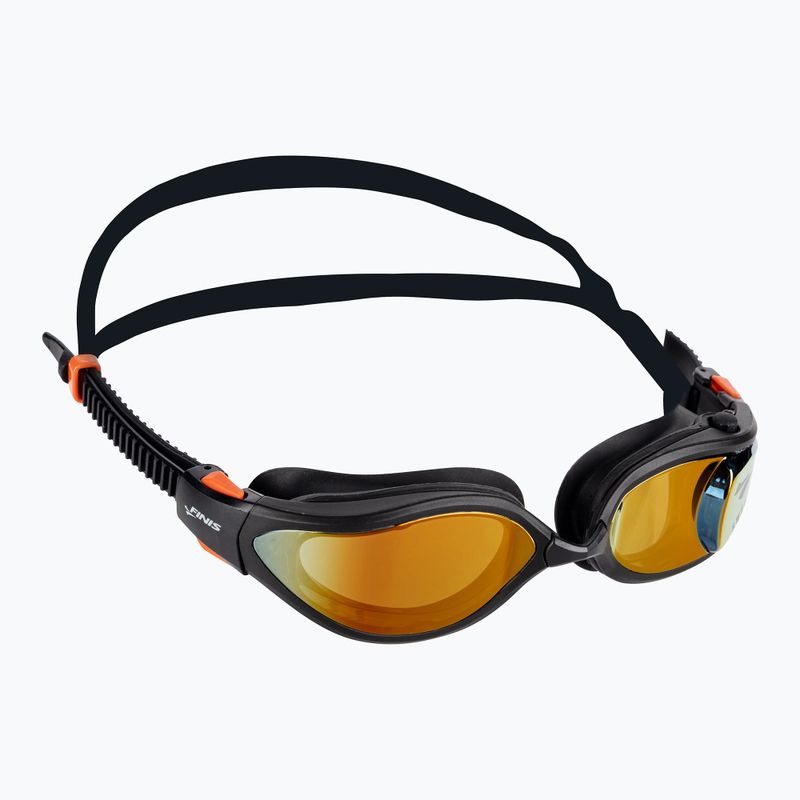 Occhiali da nuoto FINIS Smart Max arancione a specchio/nero