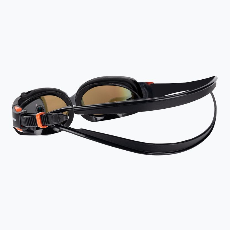 Occhiali da nuoto FINIS Smart Max arancione a specchio/nero 4