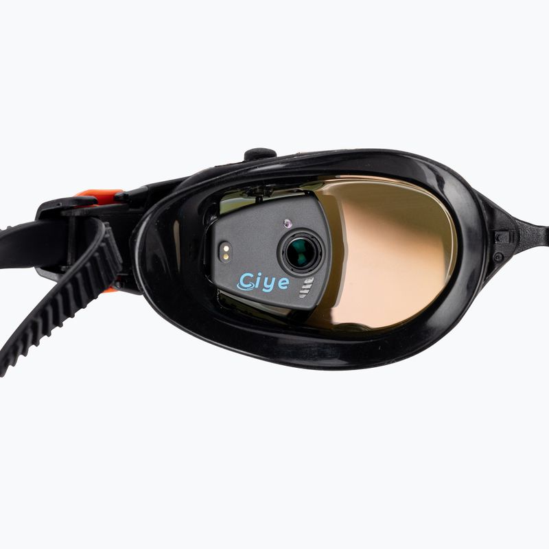 Occhiali da nuoto FINIS Smart Max arancione a specchio/nero 6