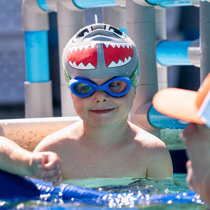 Occhialini da nuoto per bambini Finis Fruit Basket Goggles blueberry 4