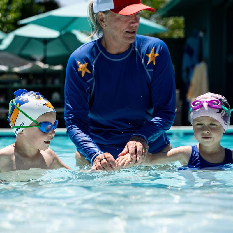 Occhialini da nuoto per bambini Finis Fruit Basket Goggles blueberry 5