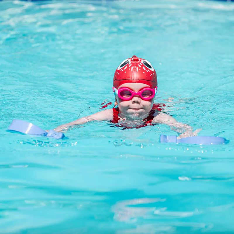 Occhialini da nuoto per bambini Finis H3 Goggle pink/aqua 2