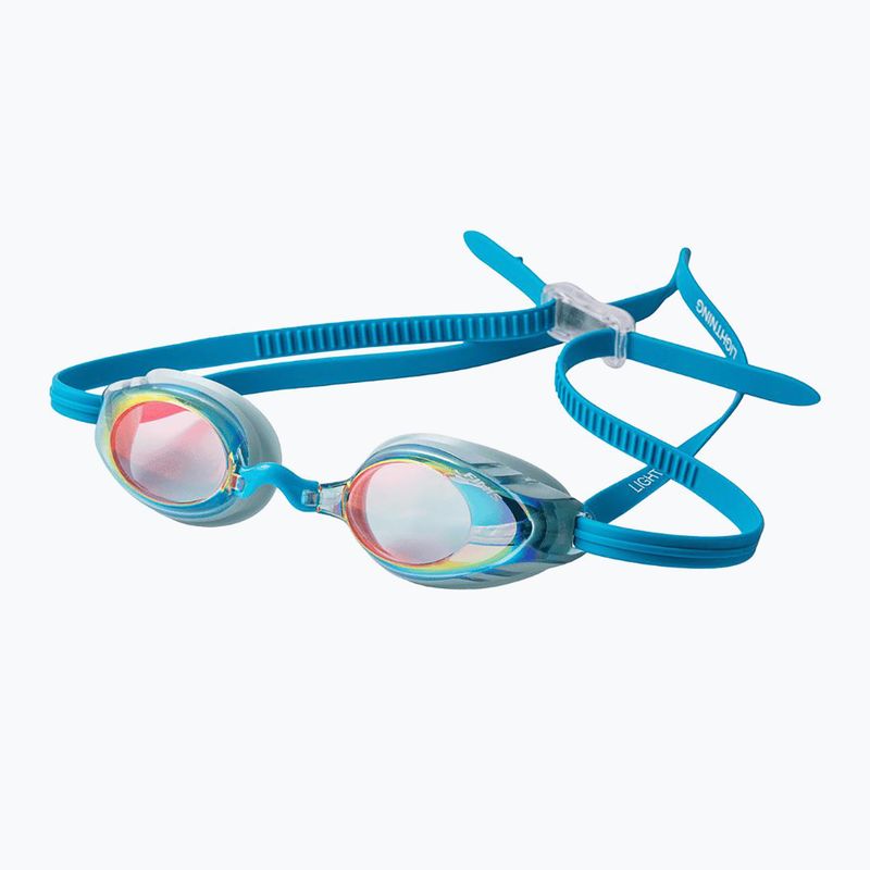 Occhialini da nuoto per bambini Finis Lightning Goggles teal mirror